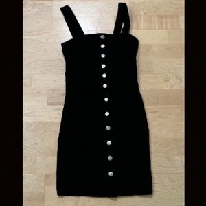 • black button up mini dress • forever 21 •